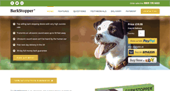 Desktop Screenshot of barkstopper.co.uk
